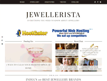 Tablet Screenshot of jewellerista.com